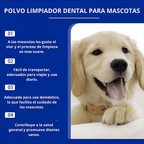 Polvo Dental Natural para mascotas