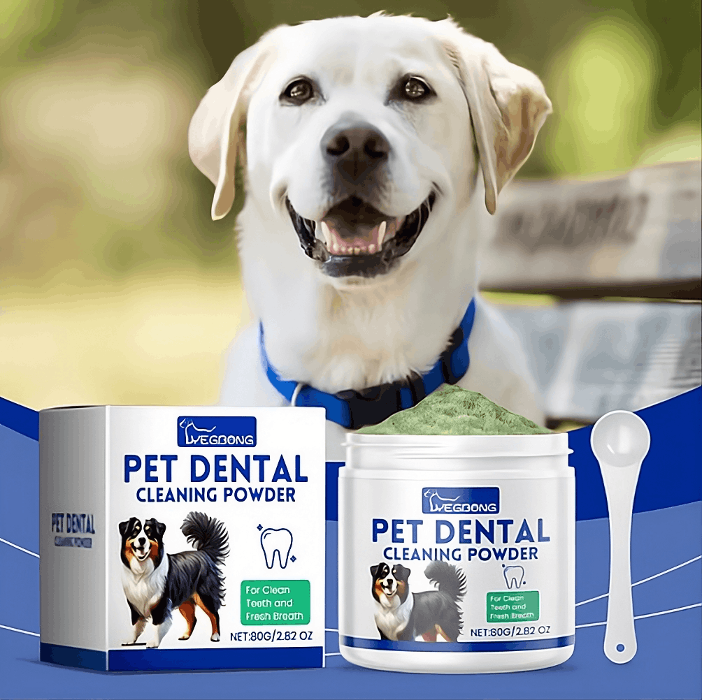 Polvo Dental Natural para mascotas